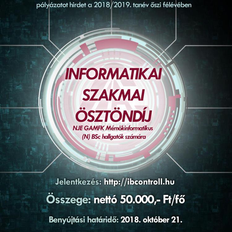 Ösztöndíj plakát