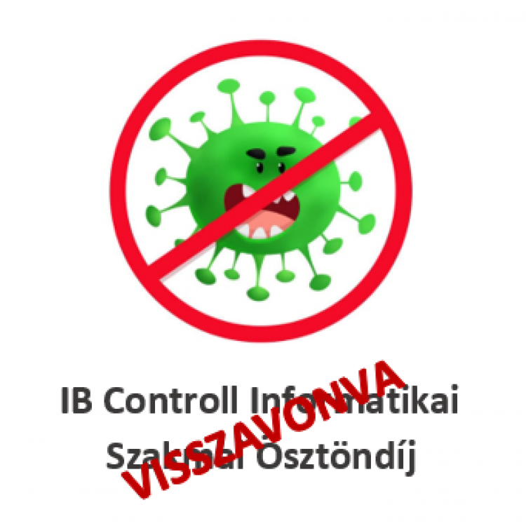 Ösztöndíj visszavonva