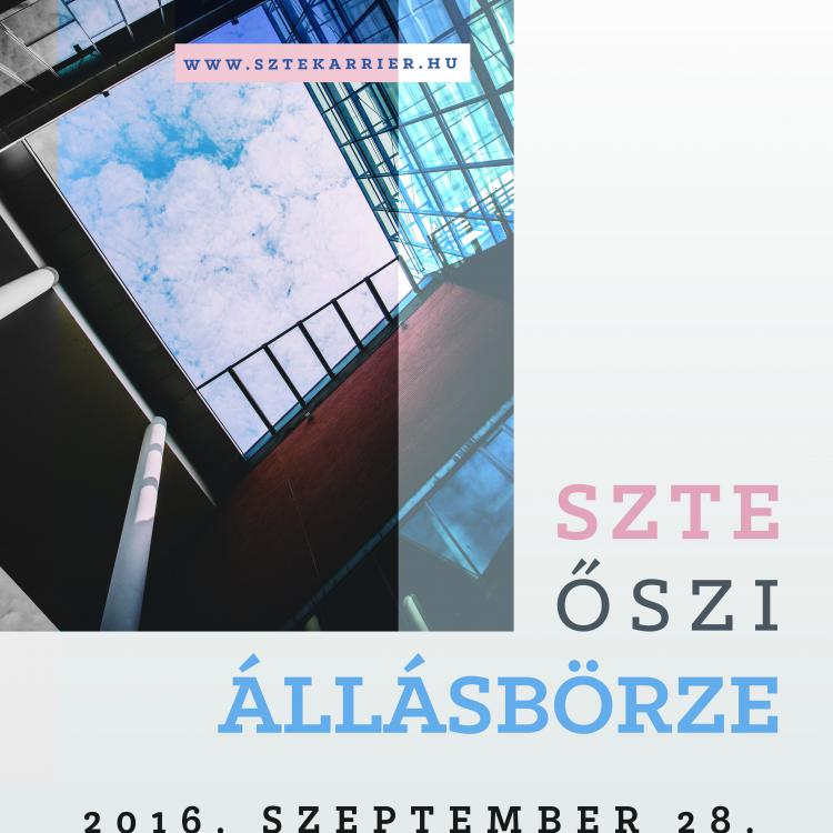 Állásbörze 2016 plakát