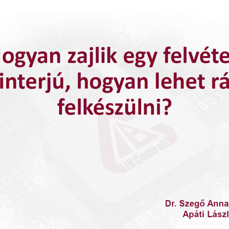 Álláskeresés előadás